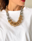 COLLANA VIANA ORO ARGENTO