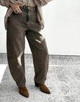 DENIM LARRY COGNAC