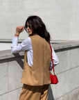 GILET LISBONA RIGA BISCOTTO
