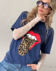 T-SHIRT REBEL BLU