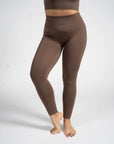 SEAMLESS LEGGINGS ALTHAEA SMOOTH COFFEE