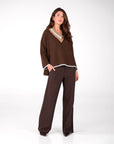PULL ELIZA MORO CIELO CAMEL