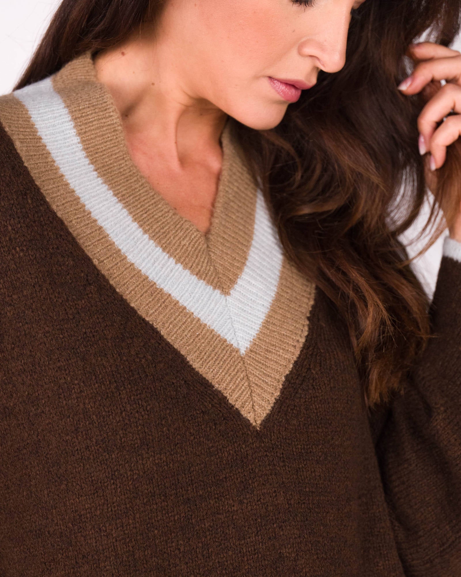 PULL ELIZA MORO CIELO CAMEL