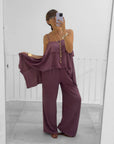 SET MALIKA VIOLA MALVA