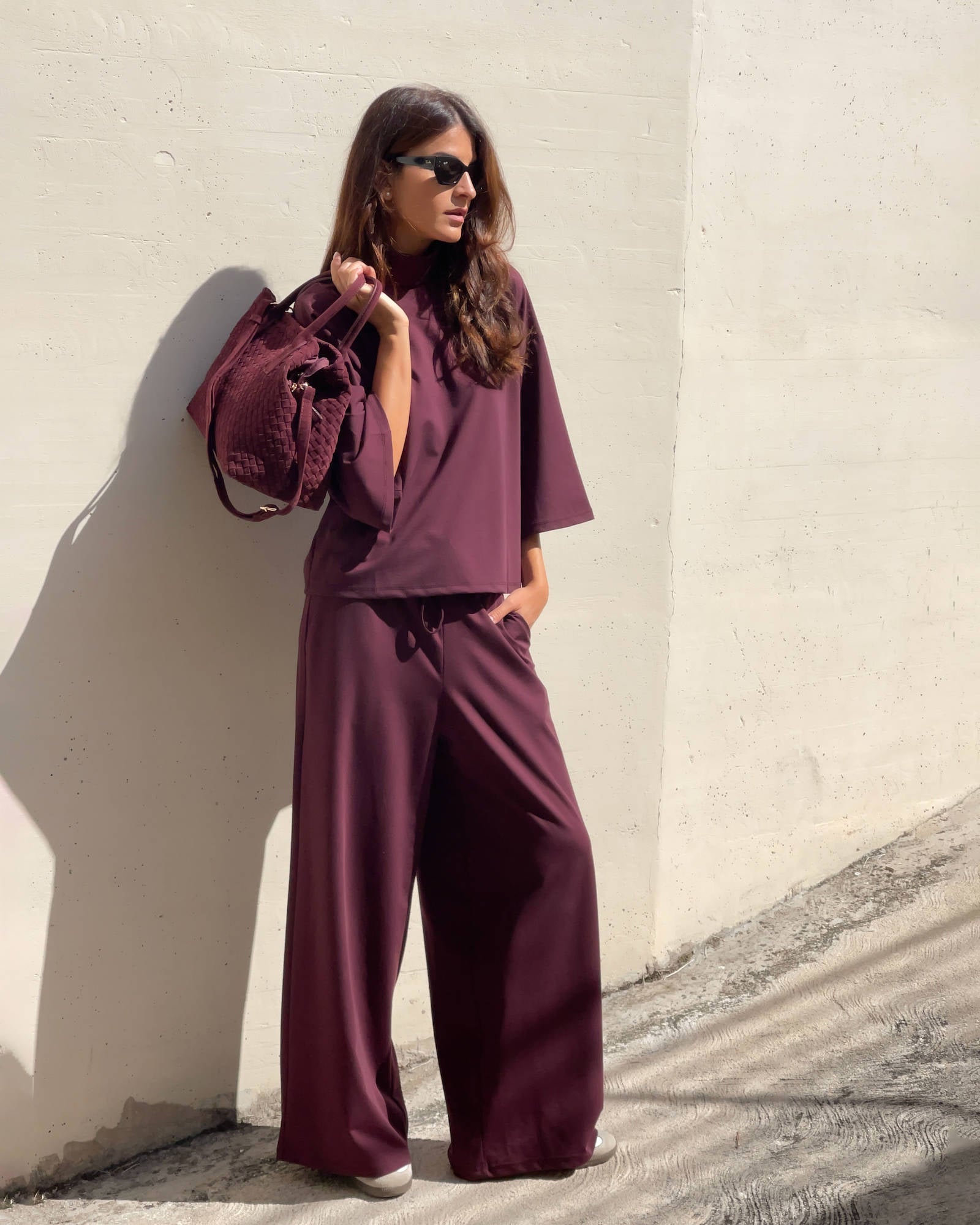 PANTALONE PALAZZO MOLINA VINO