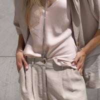 PANTALONE INEZ SABBIA
