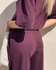 PANTALONE JOGGER AMBER VINO