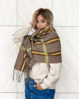 SCIARPA JAMIE TAUPE