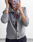 CARDIGAN GIACCA AURA GRIGIO