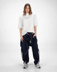 T-SHIRT CON SPALLINE SIRYA BIANCO