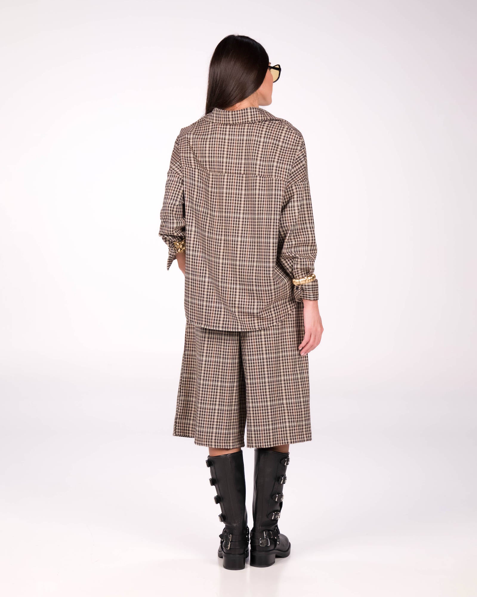 BERMUDA OVER POLINE CHECK TARTAN