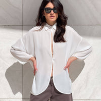 CAMICIA IN GEORGETTE ANDY PANNA