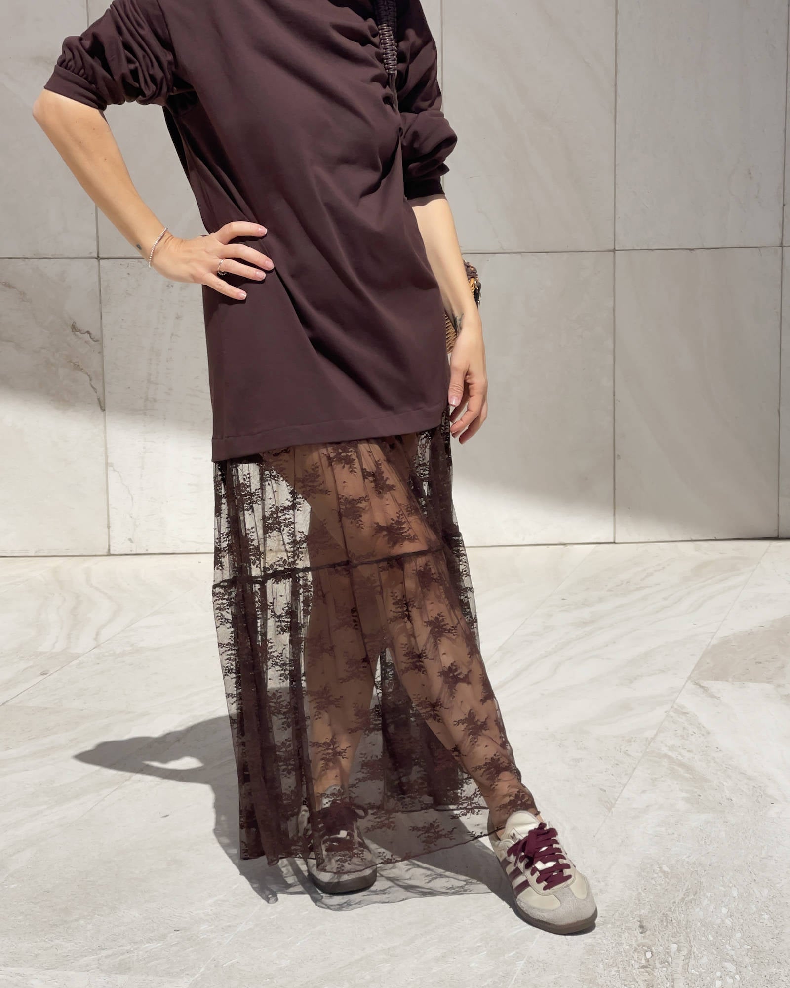 ABITO SPORTY CHIC CHOCO