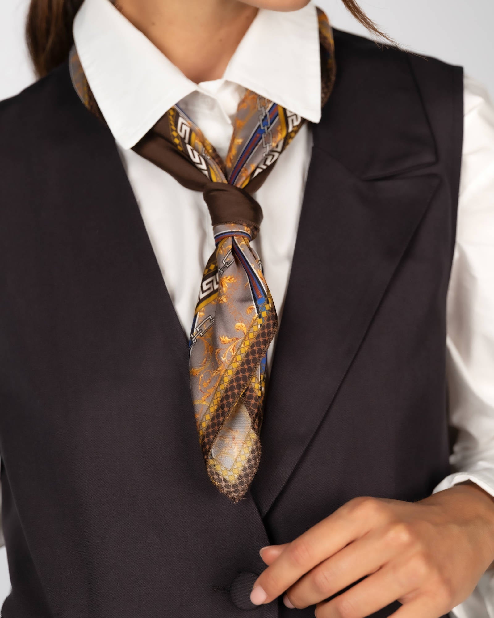 FOULARD TERRY STEMMA NUTELLA