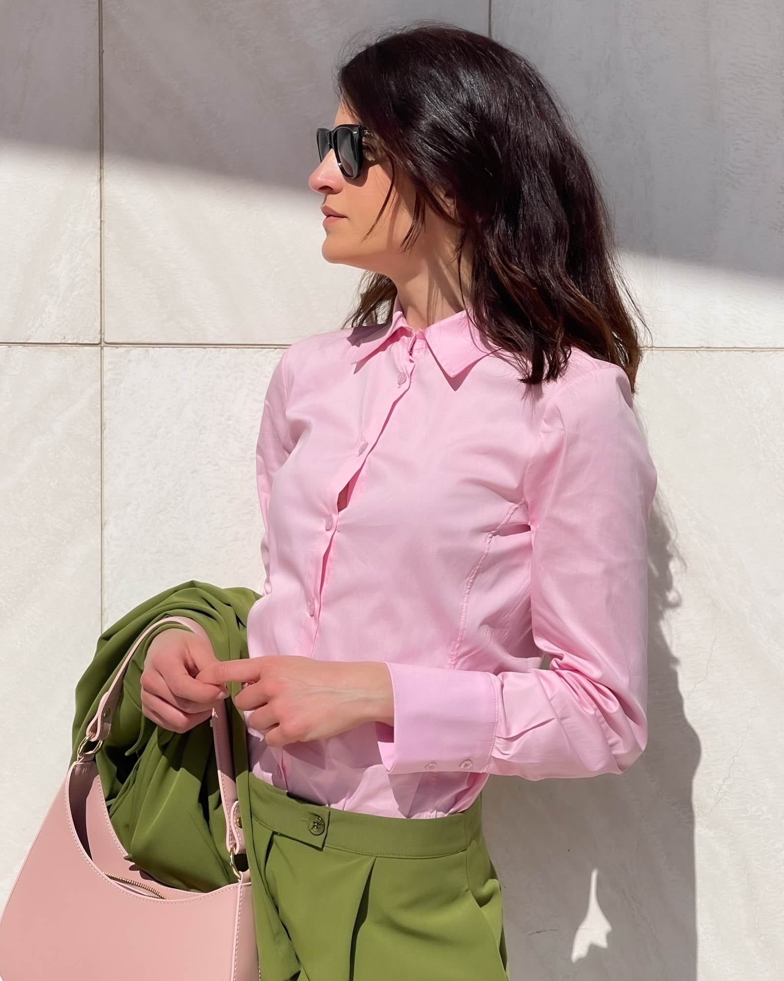 CAMICIA POLINE ROSA