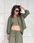 CAMICIA ABU VERDE COLONIALE