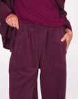 PANTALONE CABRAS BORGOGNA