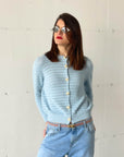 CARDIGAN PROVENECE CELESTE