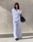 PANTALONE DORIS OFF WHITE