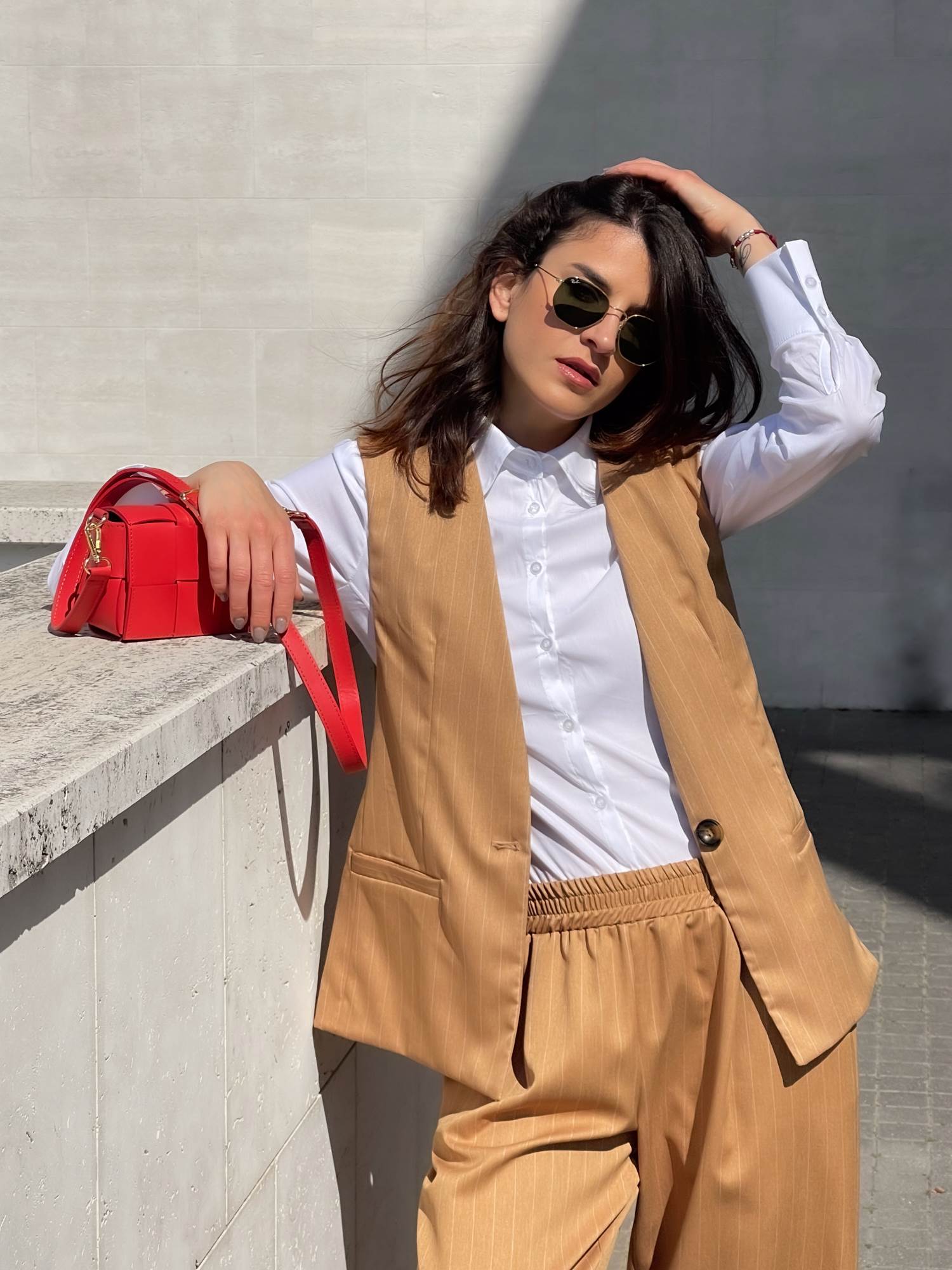 GILET LISBONA RIGA BISCOTTO