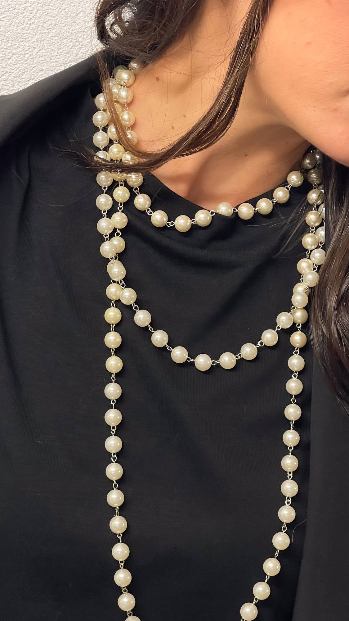 COLLANA PERLE SHARON CDF CREMA