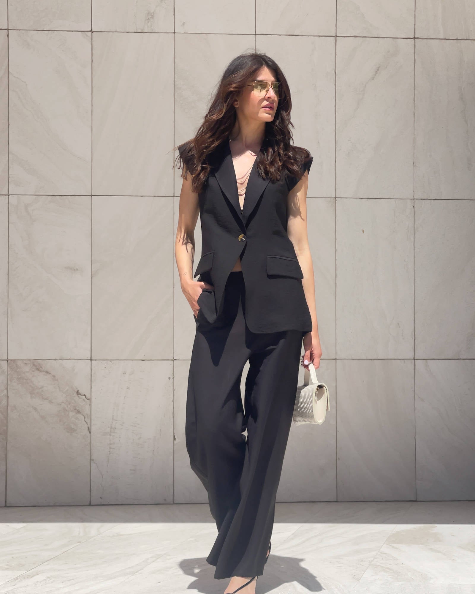 GILET MARIDA NERO