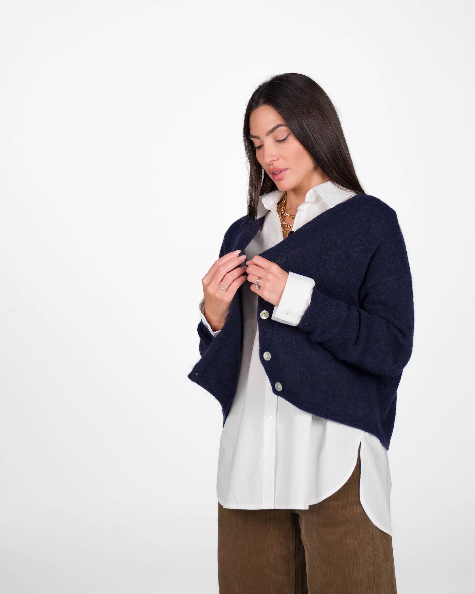 CARDIGAN LEA BLU NAVY