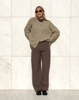 CARDIGAN KATRINA COMFY TAUPE