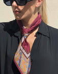 FOULARD TERRY STEMMA UVA