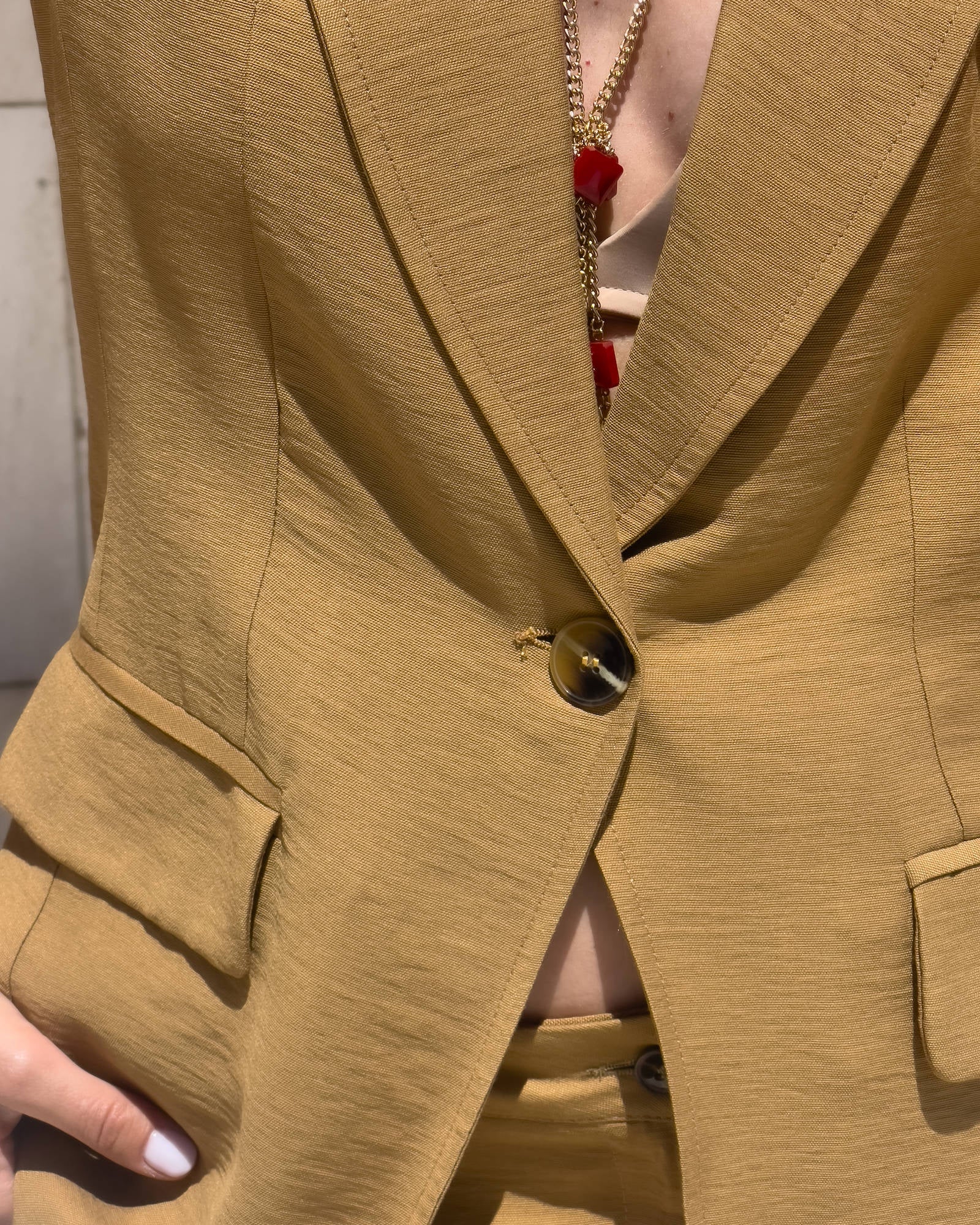 GILET MARIDA GOLD