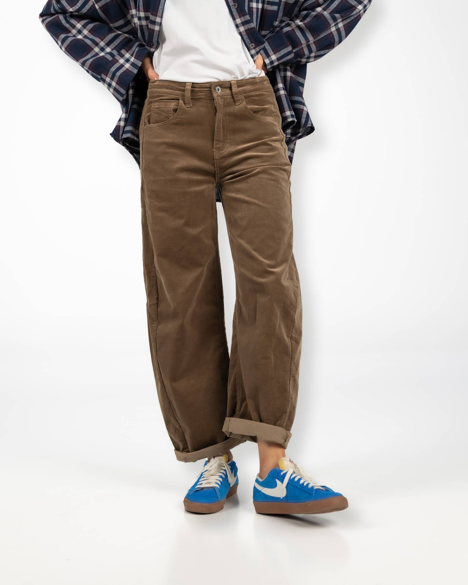 PANTALONE VELLUTO IRISH ORZO