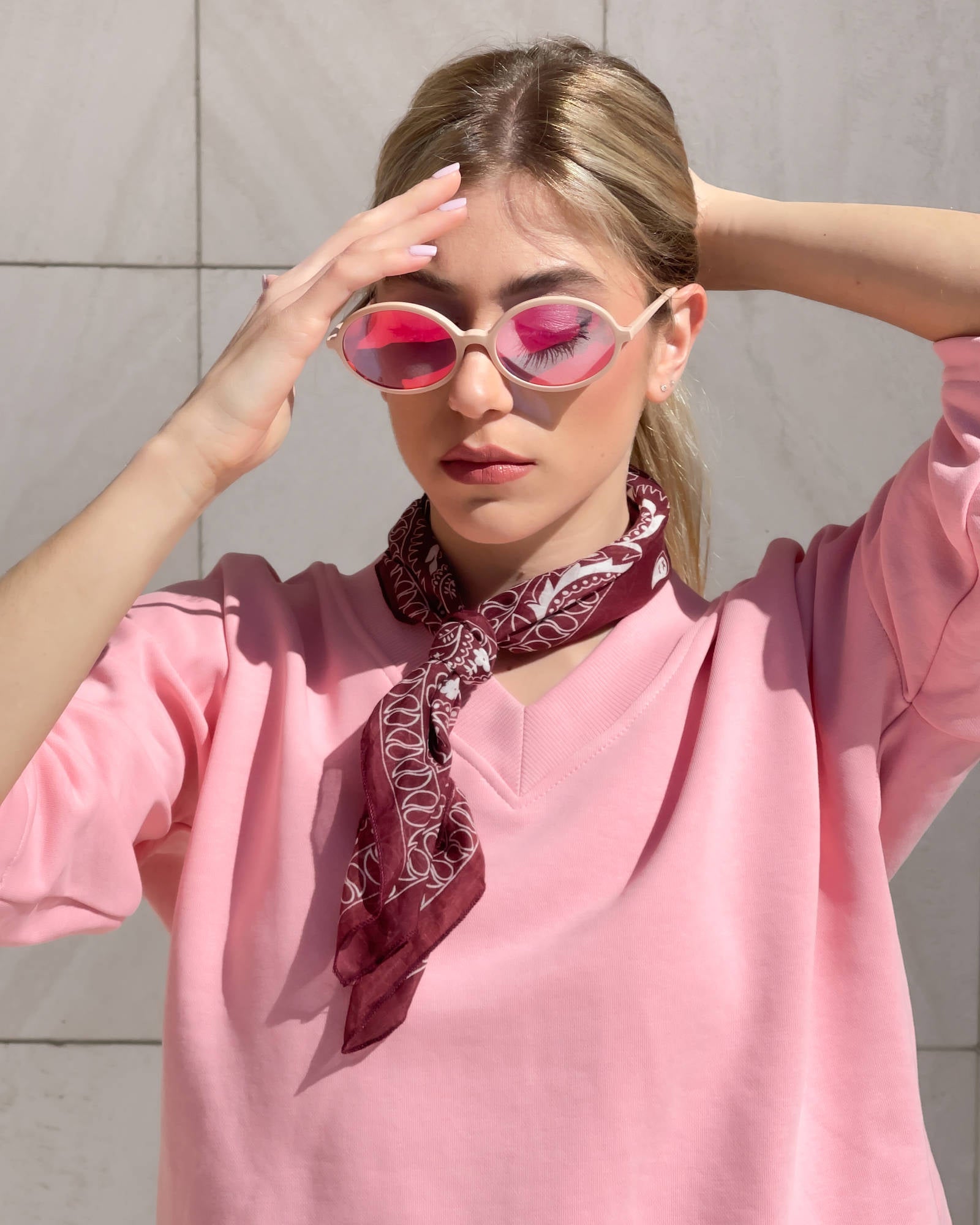 FELPA LEMONI ROSA