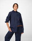 CAMICIA FRAME BLU