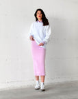 GONNA IN FELPA GINNY LILAC