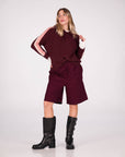 PULL TABATA VINO ROSA BEIGE
