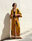 PANTALONE PALM SENAPE
