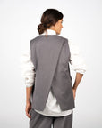 GILET HENRI GRIGIO