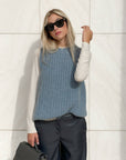 GILET GYOR JEANS SABBIA