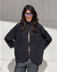 CAMICIA IN GEORGETTE ANDY NERO
