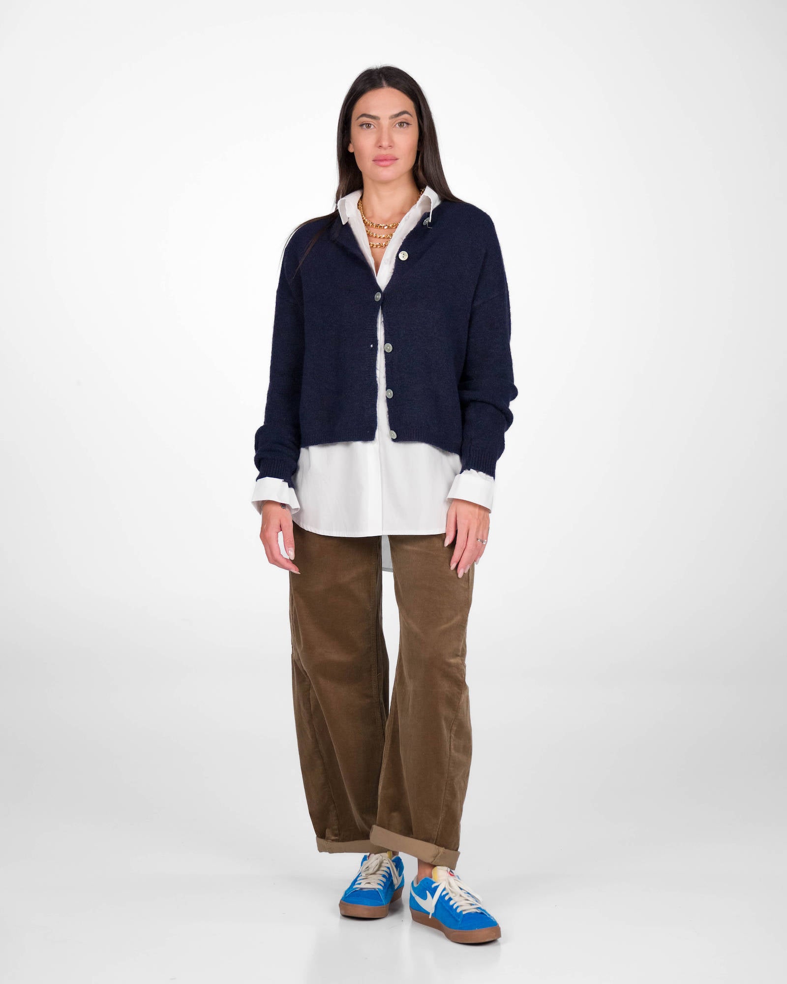 CARDIGAN LEA BLU NAVY