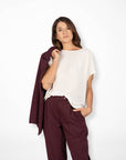 BLUSA GIGLIO AVORIO