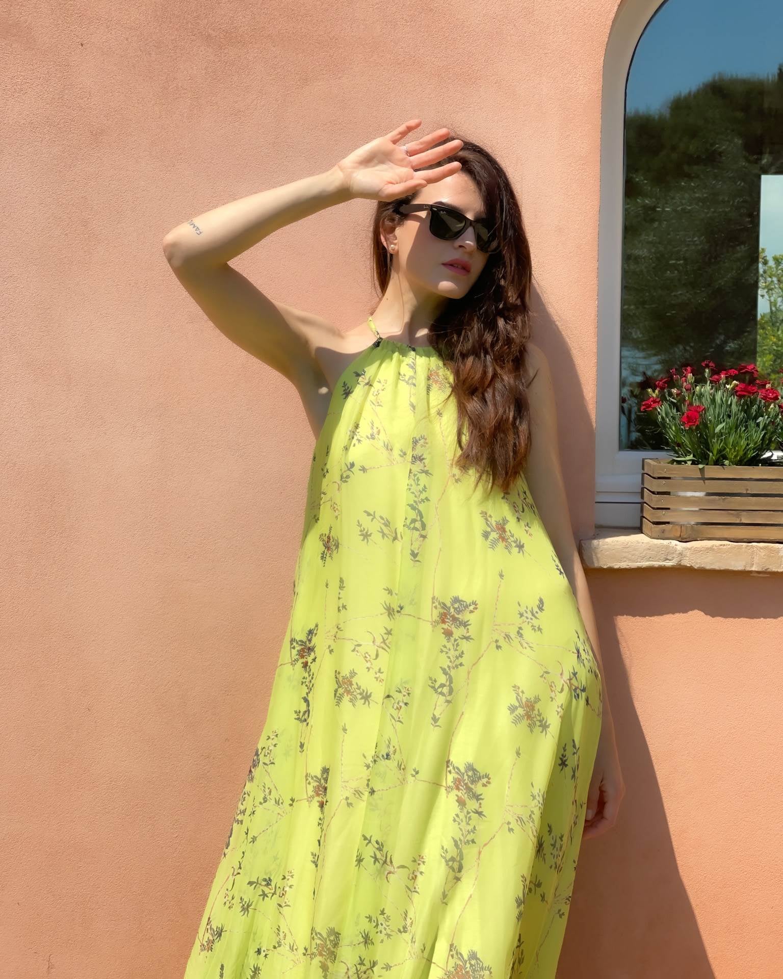 LONG DRESS SICILY CEDRO