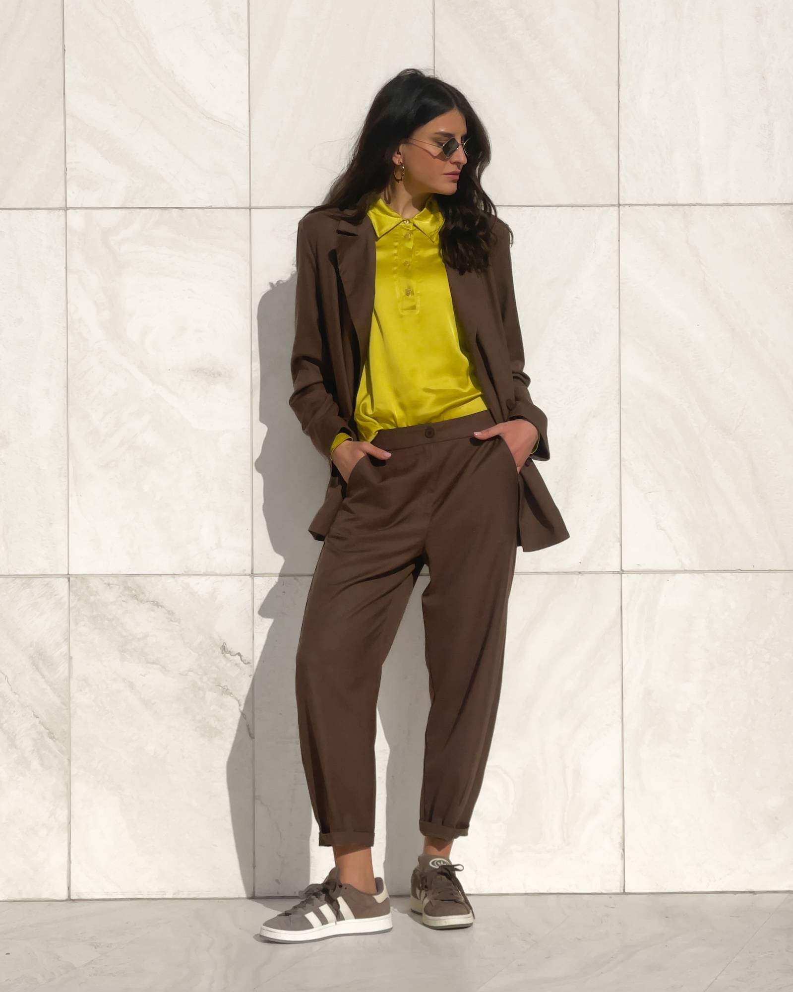 POLO SATIN NORA ACACIA