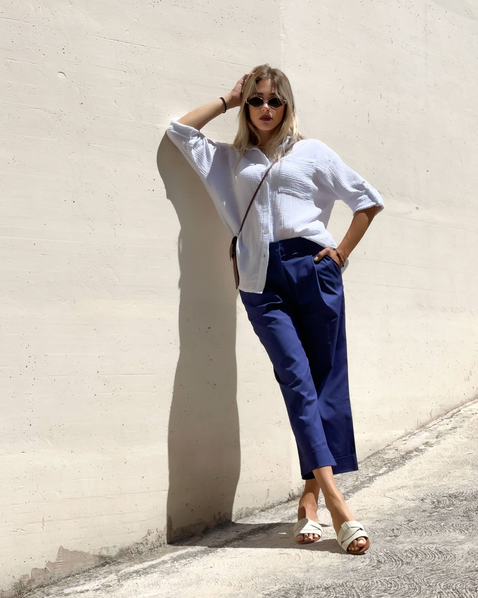 PANTALONE MICHA BLU