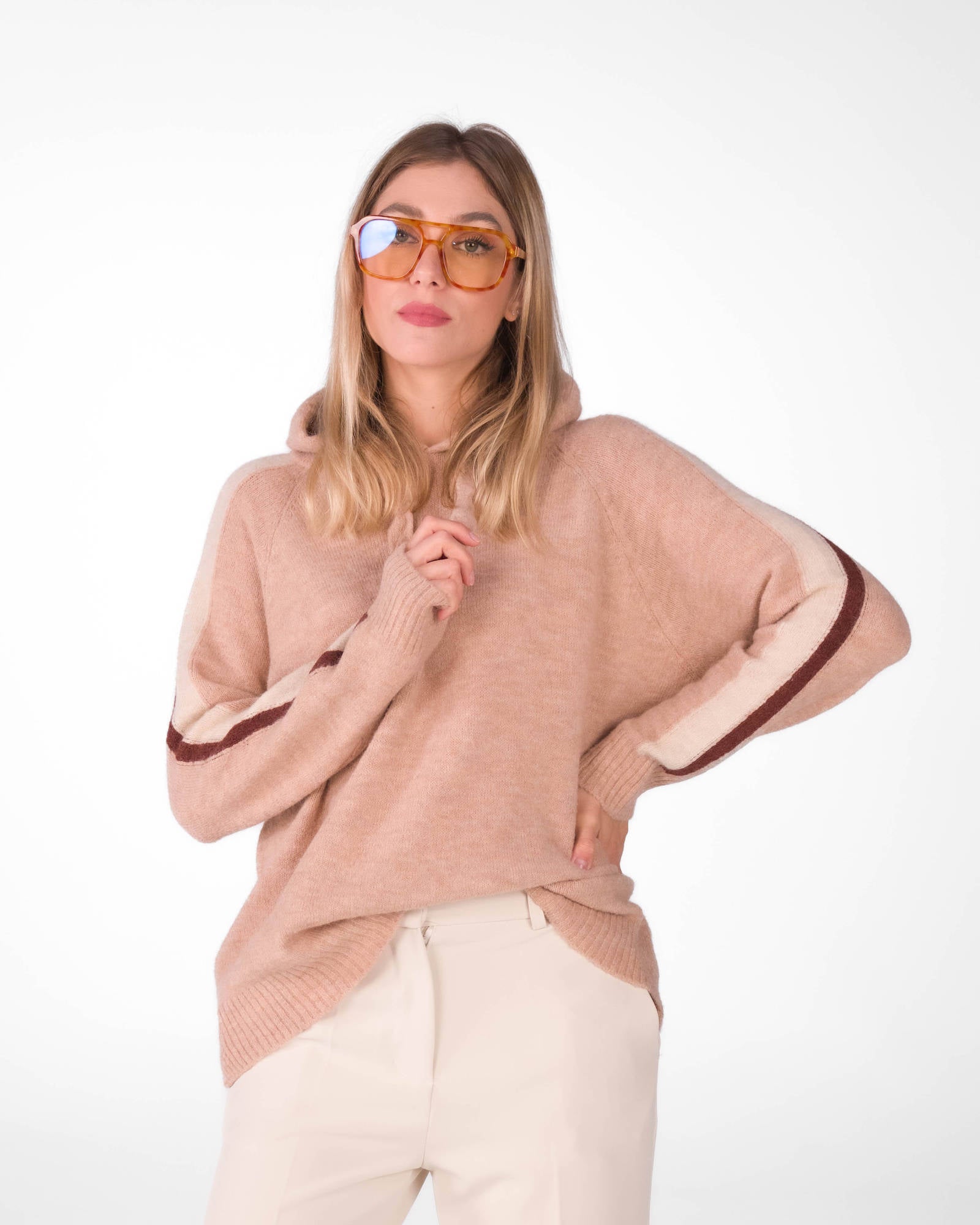 PULL TABATA ROSA PANNA RUGGINE