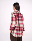 CAMICIA CHECK AUSTIN BORDEAUX