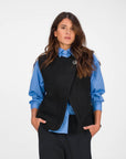 GILET KLARA NERO