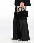 BORSA IN PELLE CELINA NERO