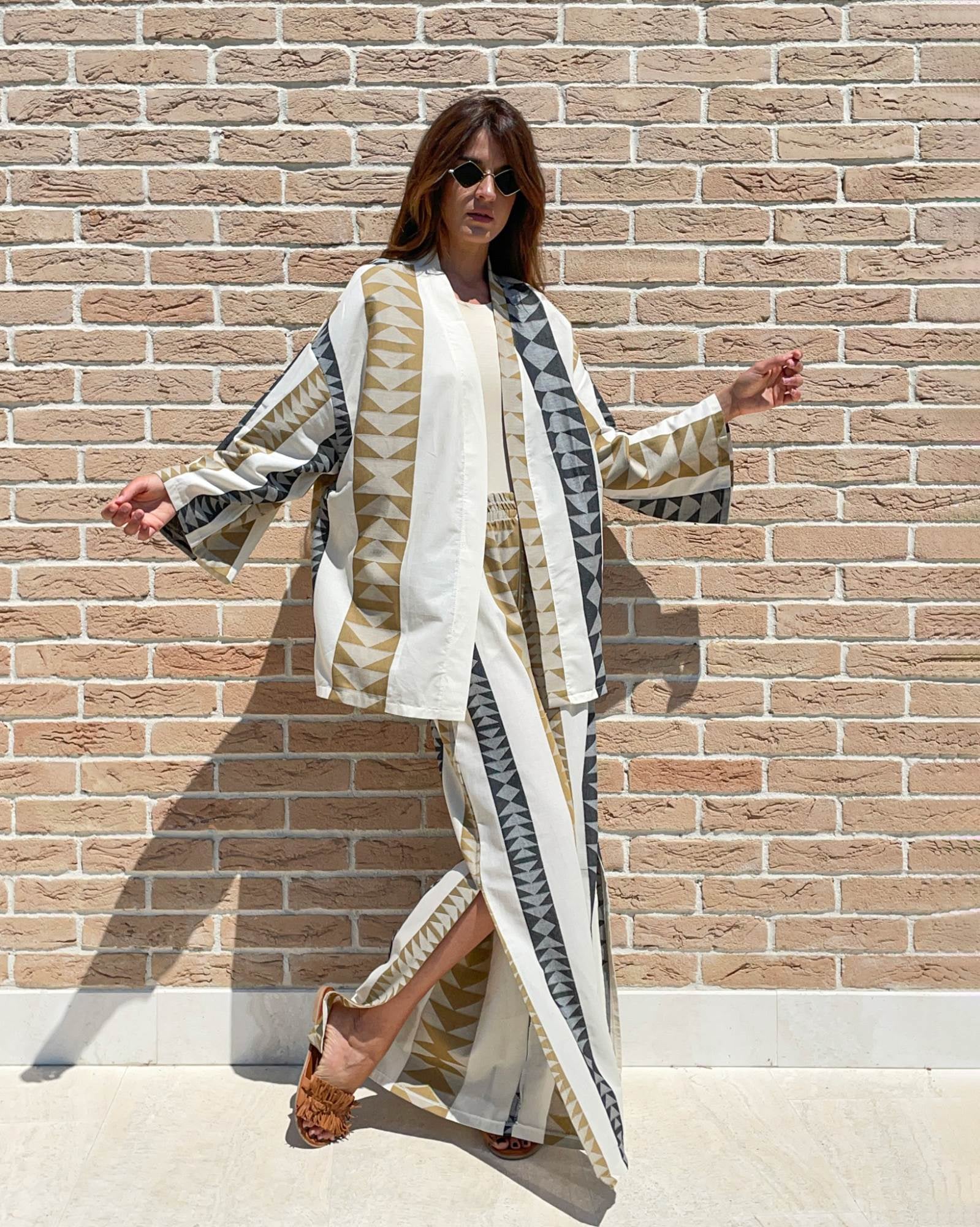 KIMONO MAYA BROWN