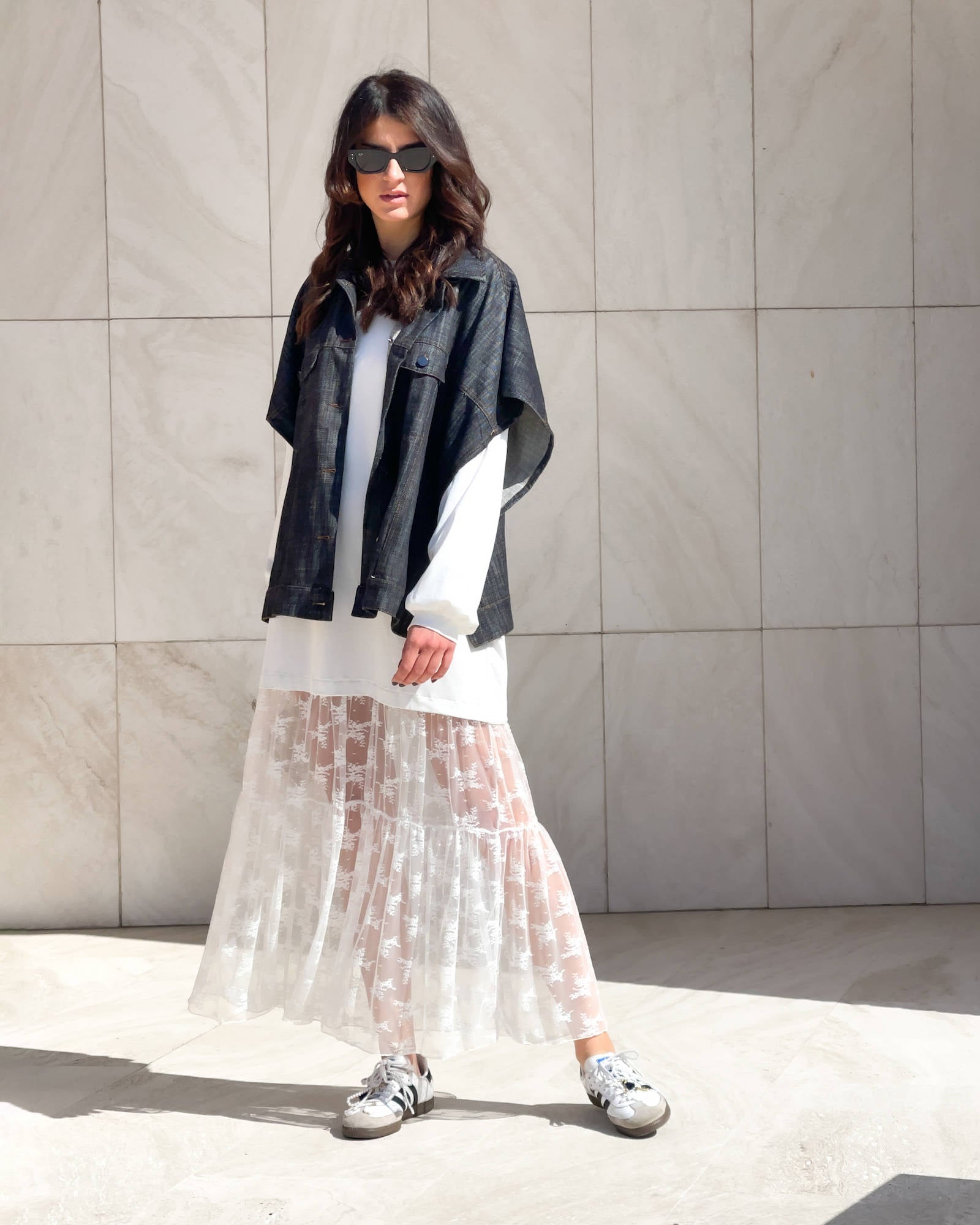 ABITO SPORTY CHIC  BIANCO